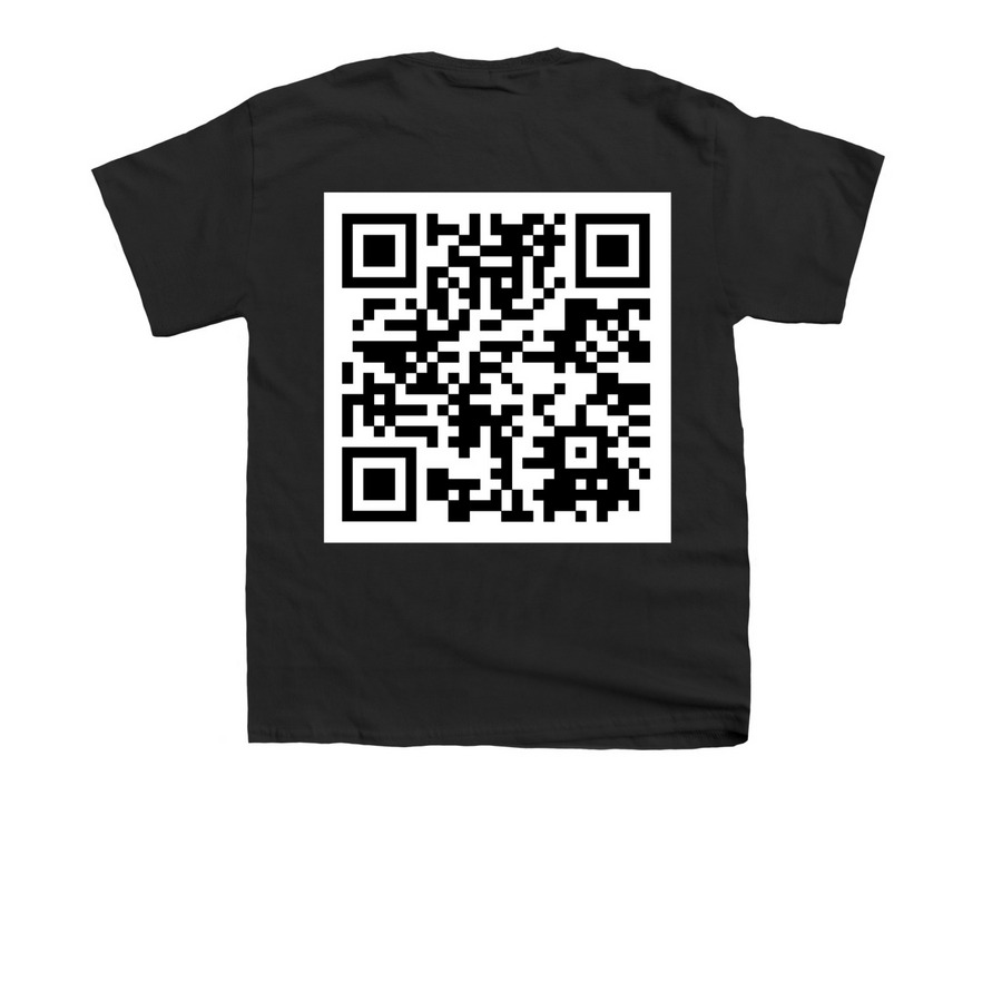 General Fluff T-Shirt/Hoodie, a Black Youth Unisex Tee (back-view)