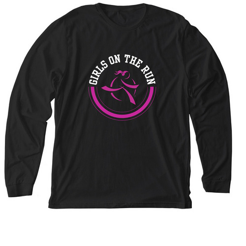 Girls on the Run&nbsp;, a Solid Black Blend Premium Long Sleeve Tee