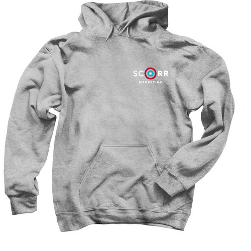 SCORR Hoodie, a Sport Grey Pullover Hoodie