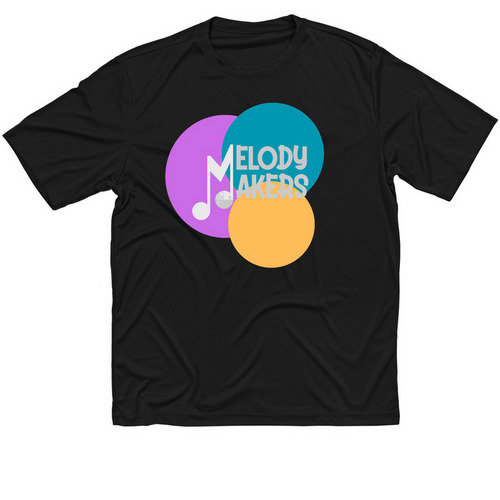 Melody Makers Active, a Black Classic Performance Tee