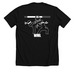 WML Tops Customz, a Solid Black Blend Premium Unisex Tee (back-view)