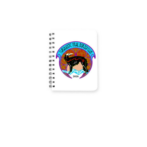 TTBC 2026 collectible Dis De Los Muertos, a White Spiral Notebook