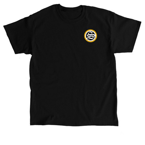 Snapper Logo Left Chest, a Black Classic Unisex Tee