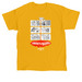 A Bucket of Blood Comic Tee, a Gold Classic Unisex Tee