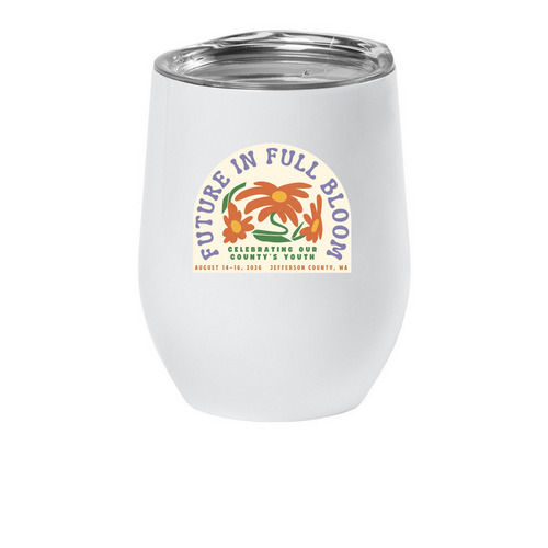 2026 Jefferson County Fair, a White Insulated Wine Cup