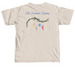 The Fantastic Toyshop T-shirt, a Ivory Comfort Colors Unisex Tee (back-view)