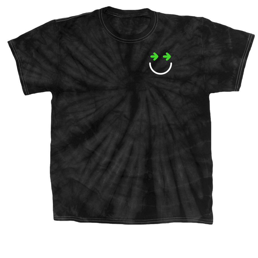 Pelotonia Kids, a Black Classic Tie Dye Tee