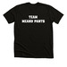 Unisex Team Meany Pants T-Shirt, a Solid Black Blend Premium Unisex Tee