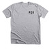 PCU Tech With Heart on Back, a Athletic Heather Premium Unisex Tee