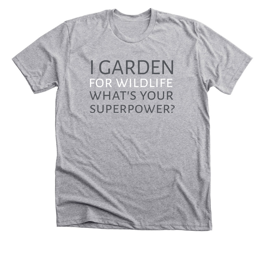 Garden Superpower, a Athletic Heather Premium Unisex Tee