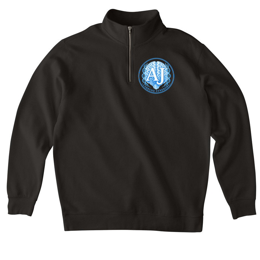 Ajs fall/winter&nbsp;, a Black Midweight Quarter Zip Pullover