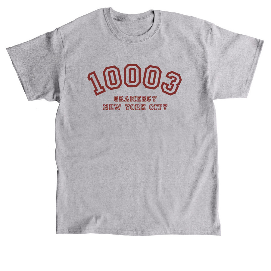 10003 Varsity Maroon, a Sport Grey Classic Unisex Tee
