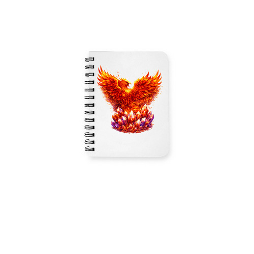 Beautiful Detours ? Phoenix Journal, a White Spiral Notebook