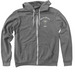 2026 Green Court Hoodie, a Deep Heather Zip Up Hoodie