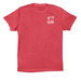 LESBIAN - HOME EVERYWHERE, a Vintage Red Premium Cotton Tee