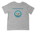 Toddler shirt, a Heather Toddler Tee (back-view)