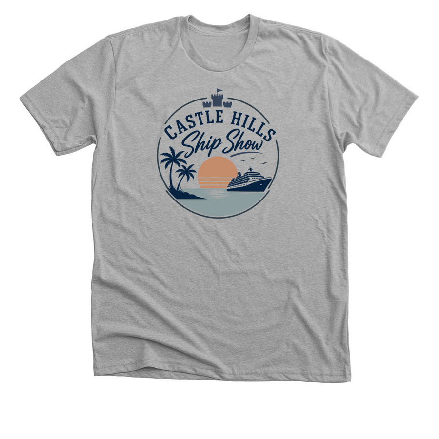 Welcome to the Ship Show, a Athletic Heather Premium Unisex Tee