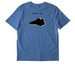 SWIMMING Capstone Short Film Fundraiser, a Bright Blue Stanley/Stella Unisex Creator 2.0 Tee (back-view)