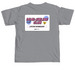 Dead Sibling Club, a Granite Comfort Colors Unisex Tee (back-view)