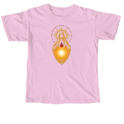 Oh Theotokos, a Blossom Comfort Colors Unisex Tee