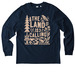 The Land is Calling Long Sleeve Tee, a French Navy Stanley/Stella Unisex Creator 2.0 Long Sleeve Tee