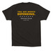 Seven Star Self Defense t-shirt, a Black Premium Cotton Tee (back-view)