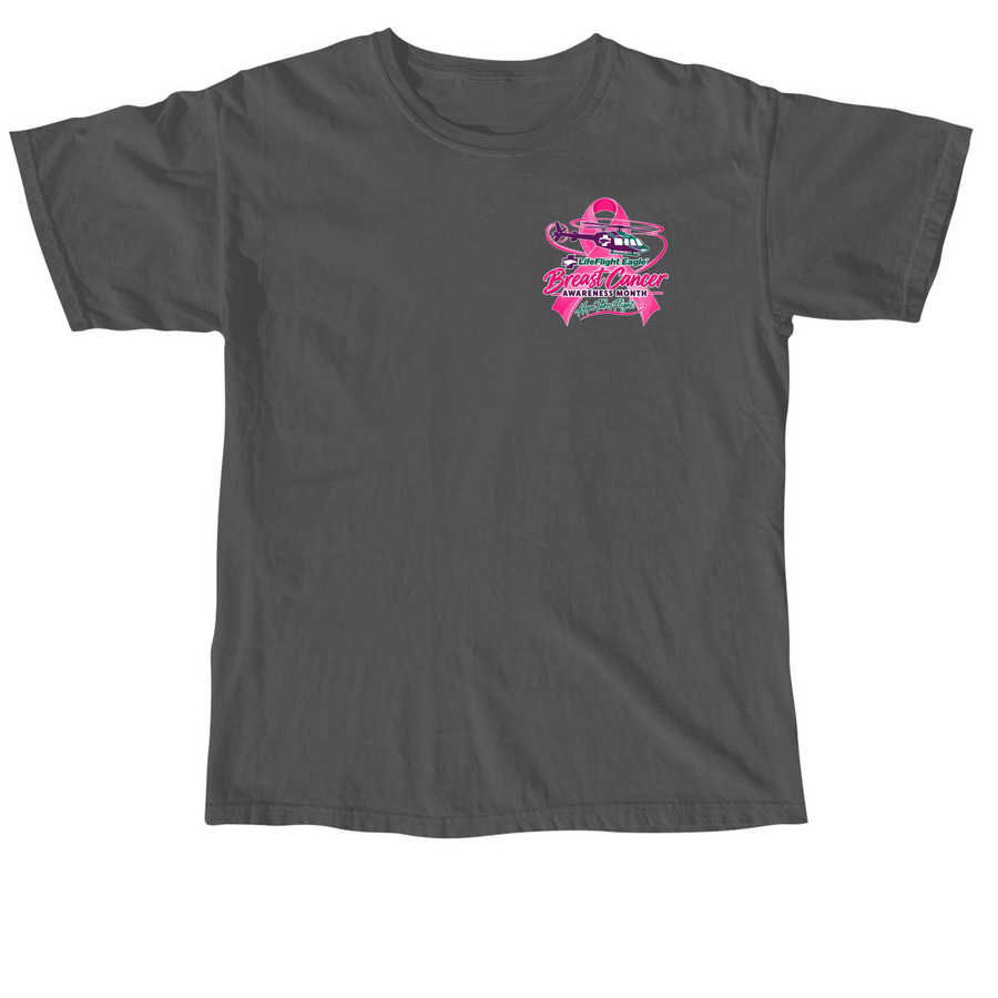 LFE 2026 Breast Cancer Awareness (EMS)&nbsp;, a Pepper Comfort Colors Unisex Tee