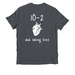Goosin?, a Terrain Grey Allmade Organic Cotton Unisex Tee (back-view)