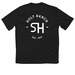 Performance TShirt, a Black Classic Performance Tee (back-view)