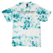 SSGRC | BLACK, a Teal Crystal Tie Dye Tee
