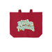 Hastings Progressives ? Retro Tote, a Deep Red Cotton Canvas Tote Bag