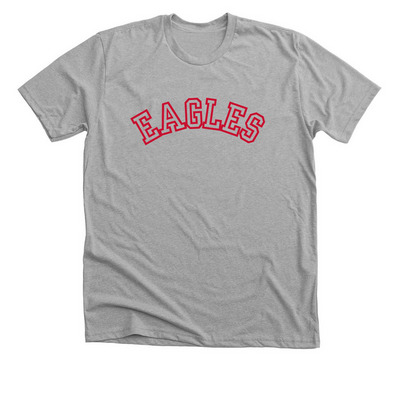 Classic Eagles Spirit Wear, a Athletic Heather Premium Unisex Tee