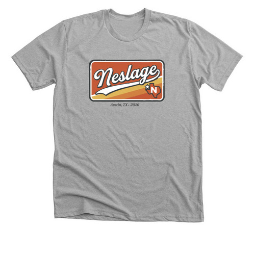 The Reunion Logo, a Athletic Heather Premium Unisex Tee