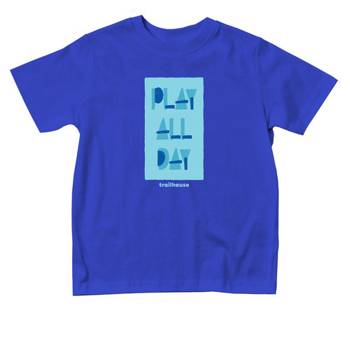 Play All Day (Toddler), a Royal Blue Toddler Tee