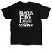 Famous Fido Rescue, a Black Classic Unisex Tee