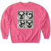Bulldogs Photo Booth, a Pink Lemonade Softstyle Crewneck Sweatshirt