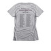 Ontelaunee Blossomfest 25M T-Shirt, a Dark Heather Grey Women's Slim Fit Tee (back-view)