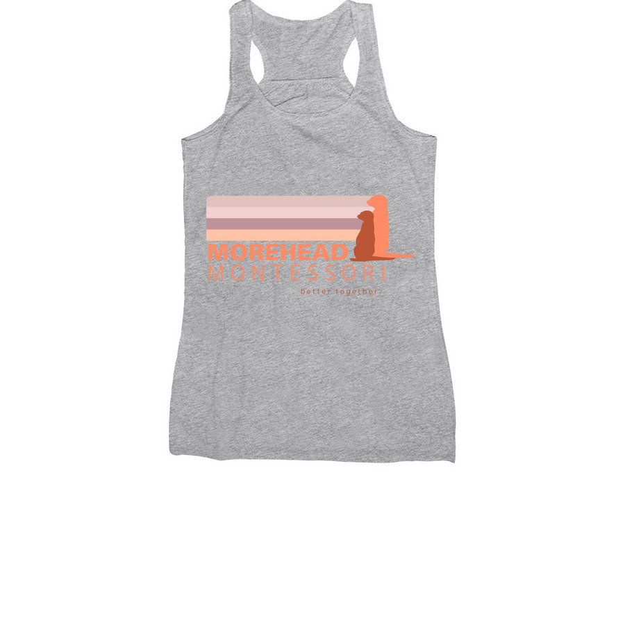 Meerkat Classic, a Athletic Heather Women's Racerback