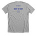 Basic Sail Gear, a Athletic Heather Premium Unisex Tee (back-view)