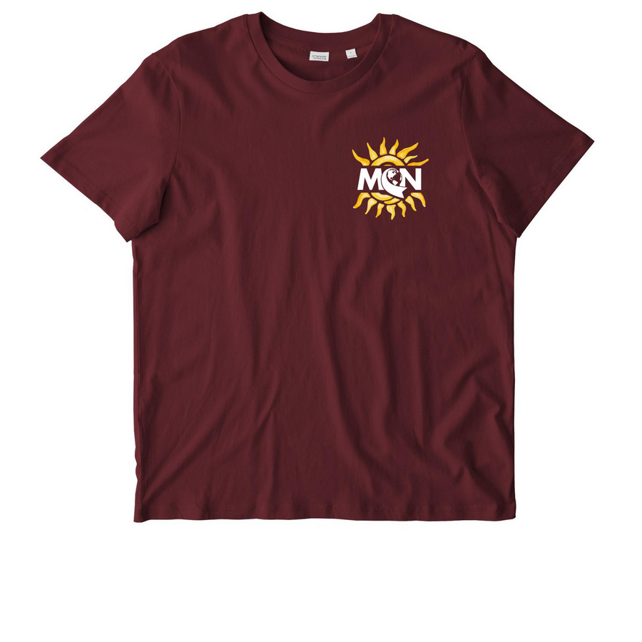 Migrant Health Justice Tee & Sweatshirt, a Burgundy Stanley/Stella Unisex Crafter Tee