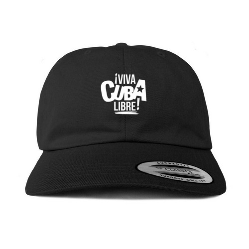Gorra negra, a Black Printed Classic Baseball Cap