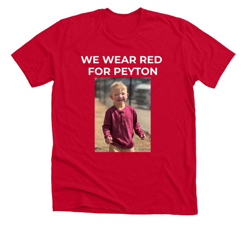 Peyton?s Next Beat Shirt&nbsp;, a Solid Red Blend Premium Unisex Tee