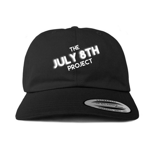 JULY 8TH PROJECT, a Black Printed Classic Baseball Cap
