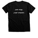PIKES PEAKS WOMEN?S RUGBY, a Black Heather Premium Unisex Tee (back-view)