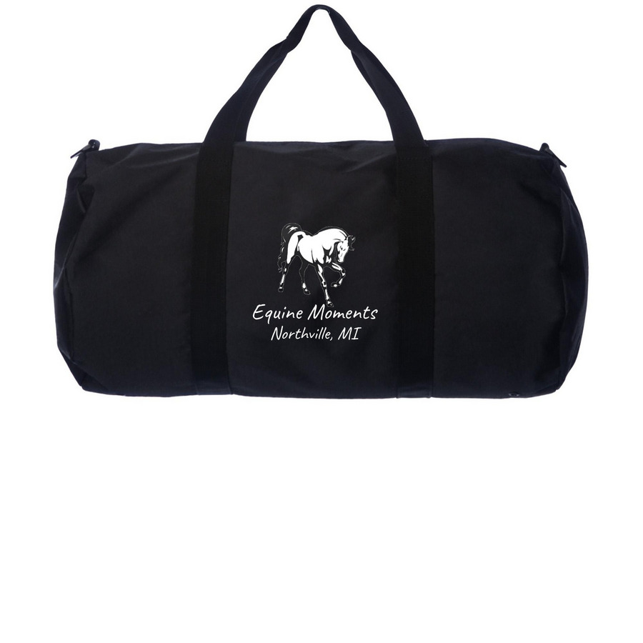 Equine Moments Bag, a Black Day Tripper Duffel Bag