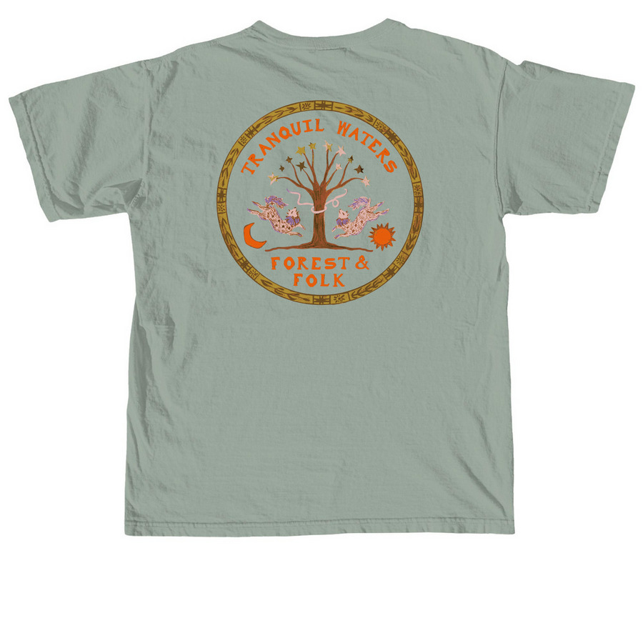 Adult T-Shirts - Long and Short Sleeve&nbsp;, a Bay Comfort Colors Unisex Tee (back-view)