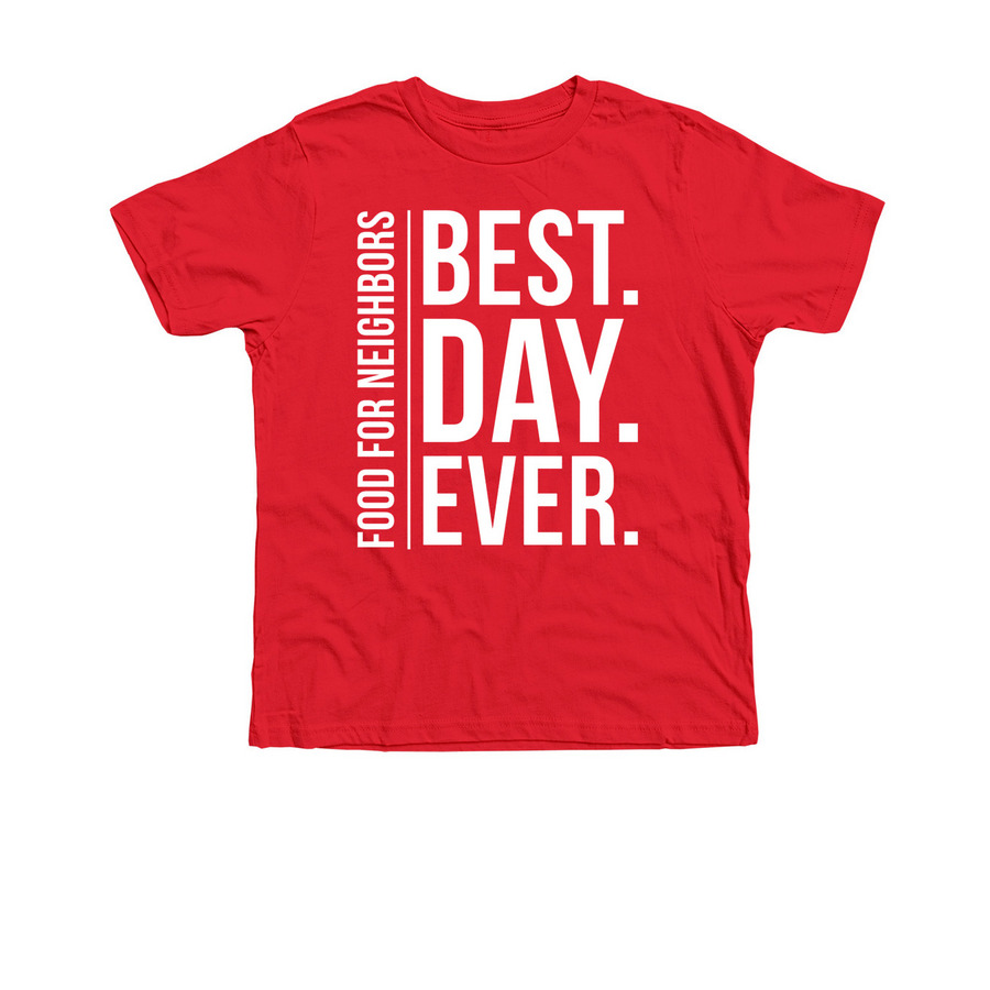 Red Bag Day Shirts/Sweatshirts (Youth), a Heather Red Premium Youth Tee
