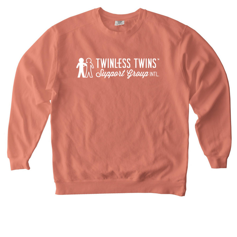 TTSGI Logo - White, a Terracotta Comfort Colors Crewneck Sweatshirt