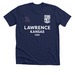 Lawrence United (Home) -&nbsp;Lewis Lindsay Dyche, a Solid Navy Blend Premium Unisex Tee