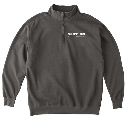 Zip Ups, a Pepper Comfort Colors Quarter Zip Pullover